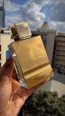 PERFUME COMPARTILHÁVEL | AL HARAMAIN- AMBER OUD GOLD EAU DE PARFUM | 120ML