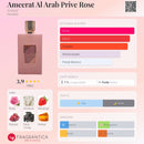 PERFUME ÁRABE FEMININO | ASDAAF- AMEERAT AL ARAB ROSA EAU DE PARFUM | 100ML