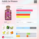 PERFUME ÁRABE FEMININO | LATTAFA- HABIK EAU | 100ML