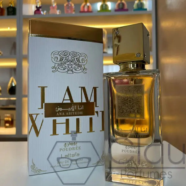 PERFUME ÁRABE FEMININO | LATTAFA- ANA ABIYEDH POUDRÉE EAU DE PARFUM | 60ML