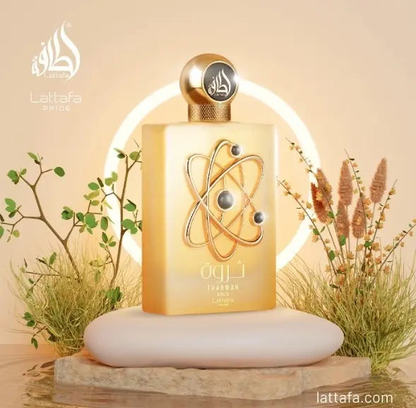 PERFUME ÁRABE FEMININO | LATTAFA - THARWAH GOLD EAU DE PARFUM | 100ML