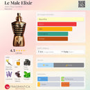 PERFUME MASCULINO | JEAN PAUL- LE MALE ELIXIR EAU DE PARFUM | 125ML