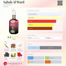 PERFUME ÁRABE FEMININO | AL WATANIAH- SABAH AL WARD EAU DE PARFUM | 100ML
