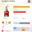 PERFUME FEMININO | JEAN PAUL- SCANDAL LE PARFUM INTENSE EAU | 80ML