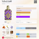 PERFUME ÁRABE FEMININO | ORIENTICA- LUXURY VELVET GOLD EAU DE PARFUM | 80ML