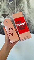 PERFUME FEMININO | CAROLINA HERRERA- 212 HEROES EAU DE PARFUM | 80ML