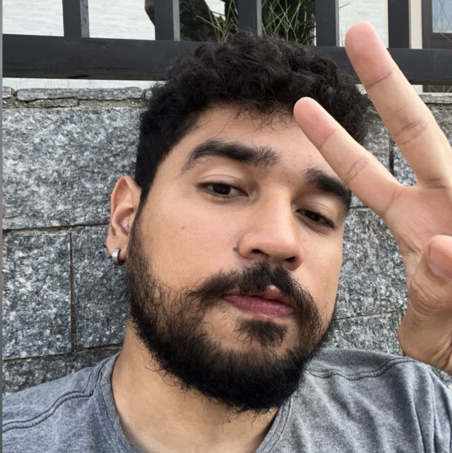 Foto de Davi Rufino, pessoa que deu o depoimento