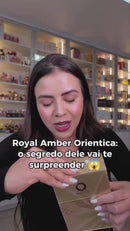 PERFUME ÁRABE FEMININO | ORIENTICA- ROYAL AMBER EAU | 80ML